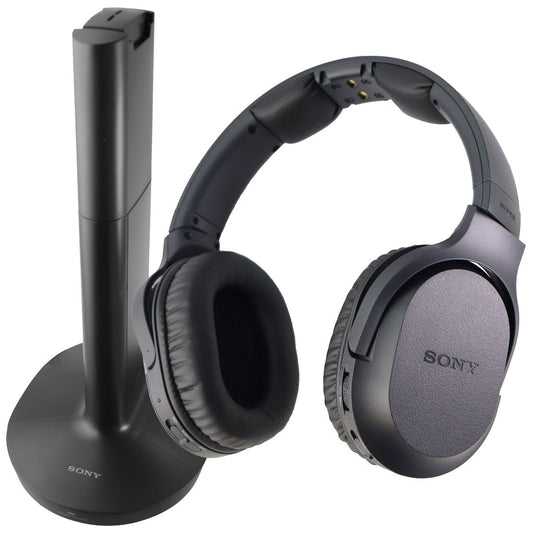 Sony - WHRF400 RF Wireless Headphones - Black Portable Audio - Headphones Sony - Simple Cell Bulk Wholesale Pricing - USA Seller