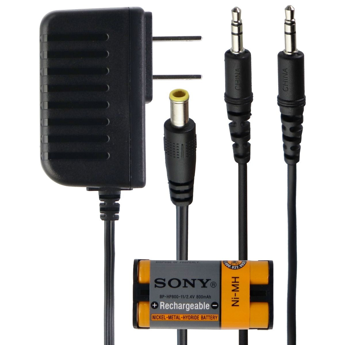 Sony - WHRF400 RF Wireless Headphones - Black Portable Audio - Headphones Sony - Simple Cell Bulk Wholesale Pricing - USA Seller