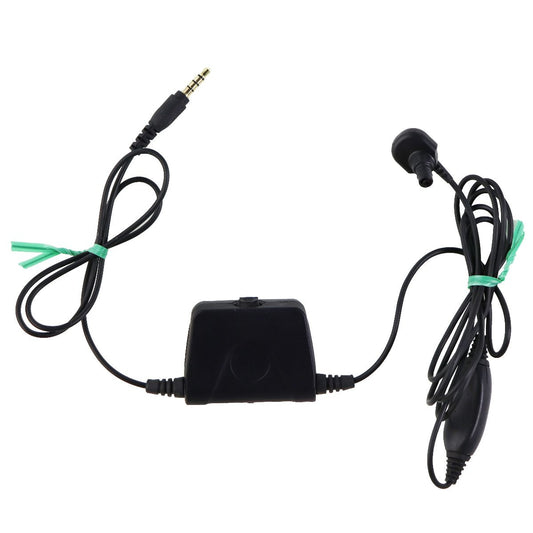 Verizon Milicom In-Ear (3.5mm) Smart 2-in-1 Ear Phone/PTT Headset (iOS Model) Cell Phone - Headsets Milicom - Simple Cell Bulk Wholesale Pricing - USA Seller