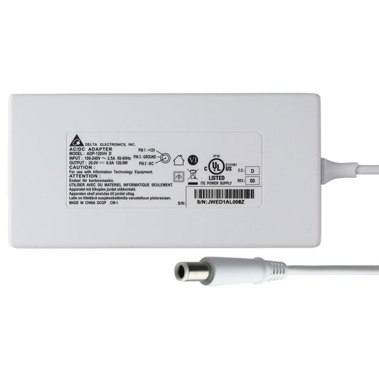 Delta Electronics (120W) 20V/6A AC/DC Adapter - White (ADP-120VH D) / Brick Only Multipurpose Batteries & Power - Multipurpose AC to DC Adapters Delta Electronics - Simple Cell Bulk Wholesale Pricing - USA Seller