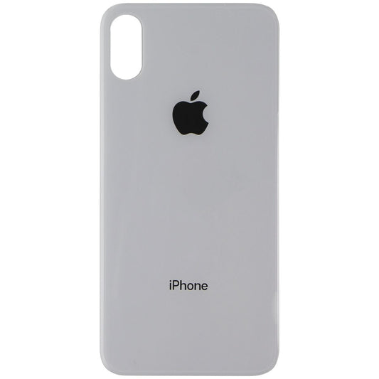 Repair Part - Back Glass for Apple iPhone X- White with Apple Logo Cell Phone - Replacement Parts & Tools MobileSentrix - Simple Cell Bulk Wholesale Pricing - USA Seller