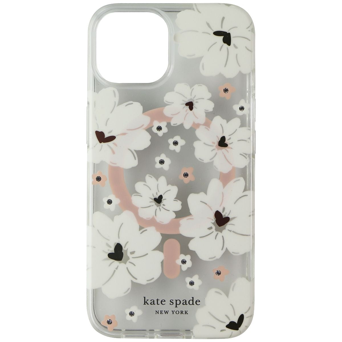 Kate Spade Protective Hardshell Case for MagSafe for iPhone 14 / 13 - Peony Cell Phone - Cases, Covers & Skins Kate Spade New York - Simple Cell Bulk Wholesale Pricing - USA Seller