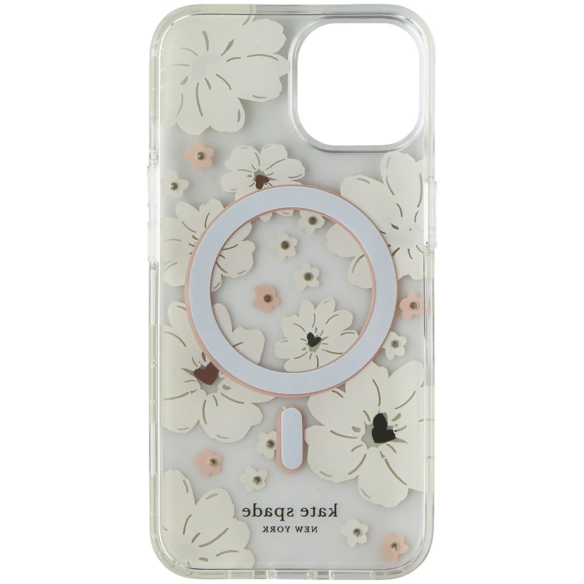 Kate Spade Protective Hardshell Case for MagSafe for iPhone 14 / 13 - Peony Cell Phone - Cases, Covers & Skins Kate Spade New York - Simple Cell Bulk Wholesale Pricing - USA Seller