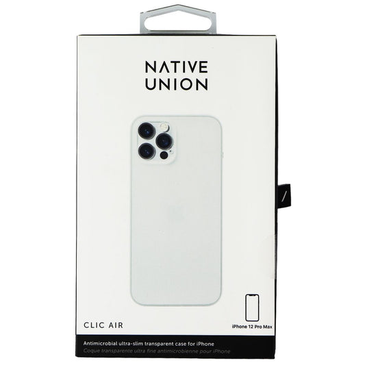 Native Union Clic Air Series Case for iPhone 12 Pro Max - Clear/Frost Cell Phone - Cases, Covers & Skins Native Union    - Simple Cell Bulk Wholesale Pricing - USA Seller