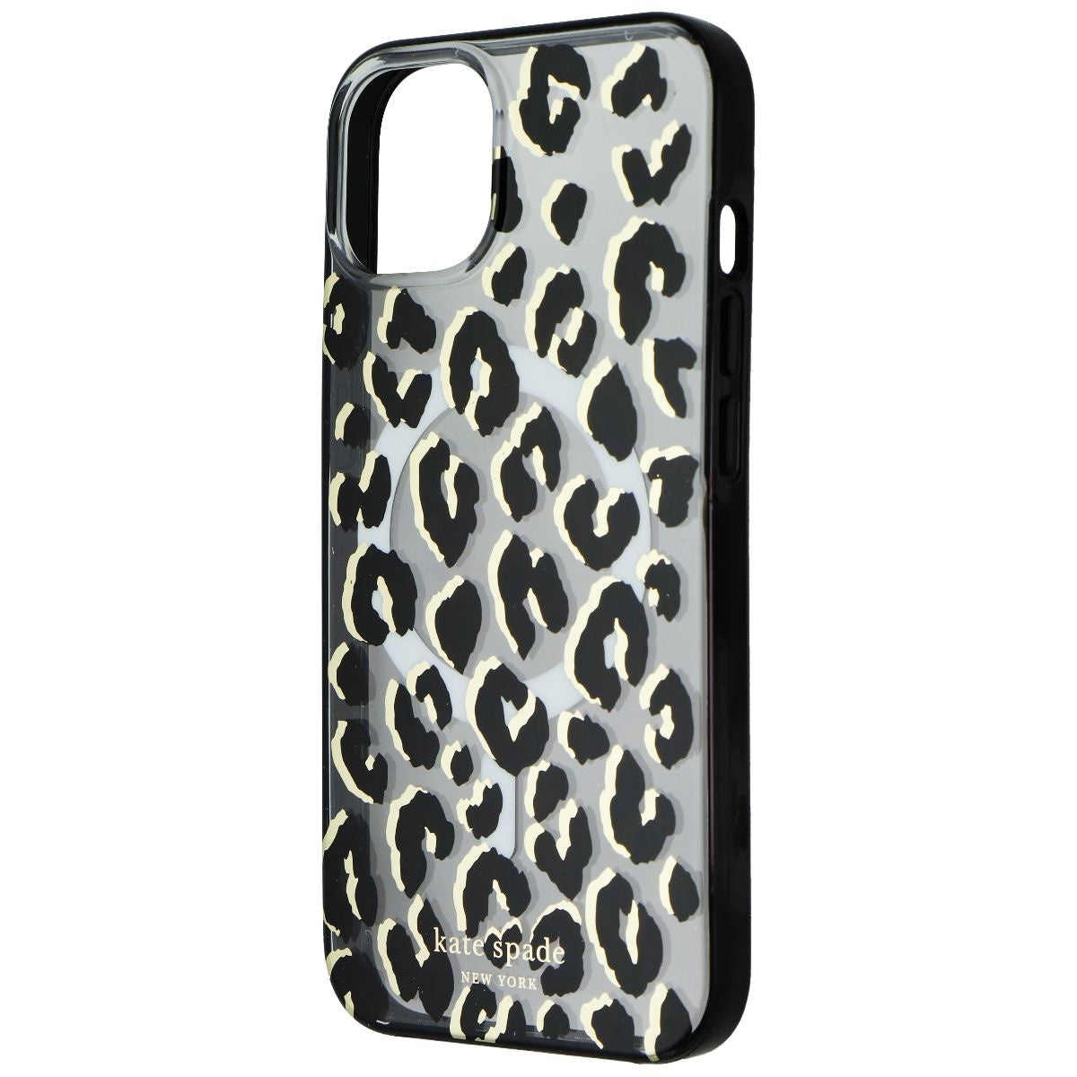 Kate Spade Protective Hardshell Case for MagSafe for iPhone 13 - City Leopard Cell Phone - Cases, Covers & Skins Kate Spade New York - Simple Cell Bulk Wholesale Pricing - USA Seller
