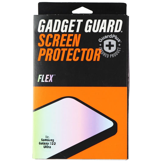 Gadget Guard Flex Series Screen Protector for Samsung Galaxy S22 Ultra - Clear Cell Phone - Screen Protectors Gadget Guard - Simple Cell Bulk Wholesale Pricing - USA Seller