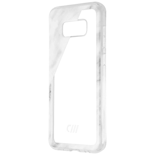 Candywirez Case Study Case for Samsung Galaxy (S8+) - White Marble Slant Cell Phone - Cases, Covers & Skins Candywirez - Simple Cell Bulk Wholesale Pricing - USA Seller