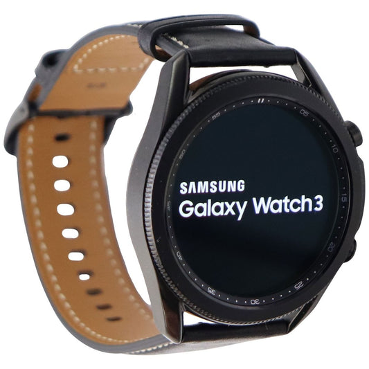 Samsung Galaxy Watch3 (45mm) GPS + Bluetooth Smartwatch - Mystic Black (SM-R840)