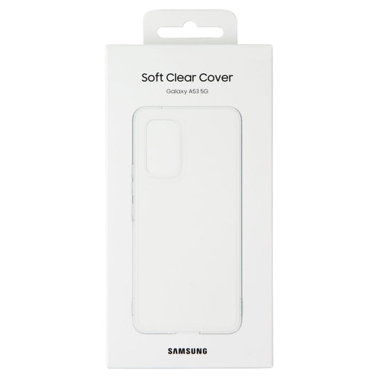 Samsung Official Soft Clear Cover for Samsung Galaxy A53 5G Smartphone - Clear Cell Phone - Cases, Covers & Skins Samsung    - Simple Cell Bulk Wholesale Pricing - USA Seller