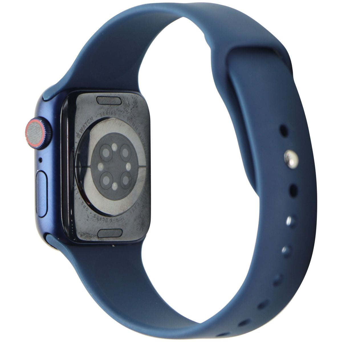 Apple Watch Series 6 (GPS + Cellular LTE) - 40mm Blue Al/Blue Sport Band (A2293) Smart Watches Apple - Simple Cell Bulk Wholesale Pricing - USA Seller