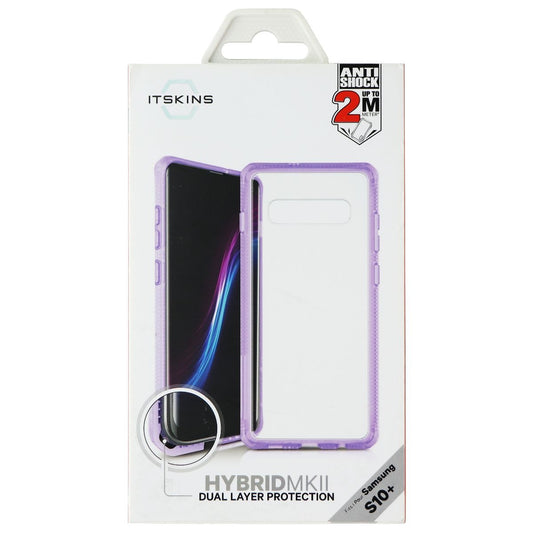 Itskins Hybrid MK11 Samsung Galaxy (S10+) - Clear Light Purple Cell Phone - Cases, Covers & Skins ITSKINS    - Simple Cell Bulk Wholesale Pricing - USA Seller