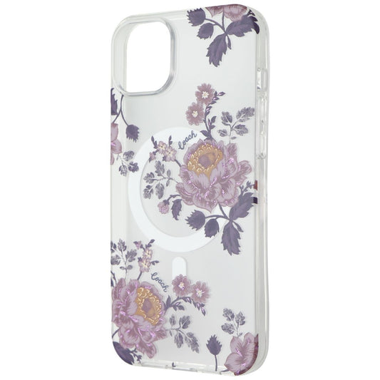 Coach Protective Hardshell Case for MagSafe for iPhone 14 Plus - Moody Floral Cell Phone - Cases, Covers & Skins Coach    - Simple Cell Bulk Wholesale Pricing - USA Seller