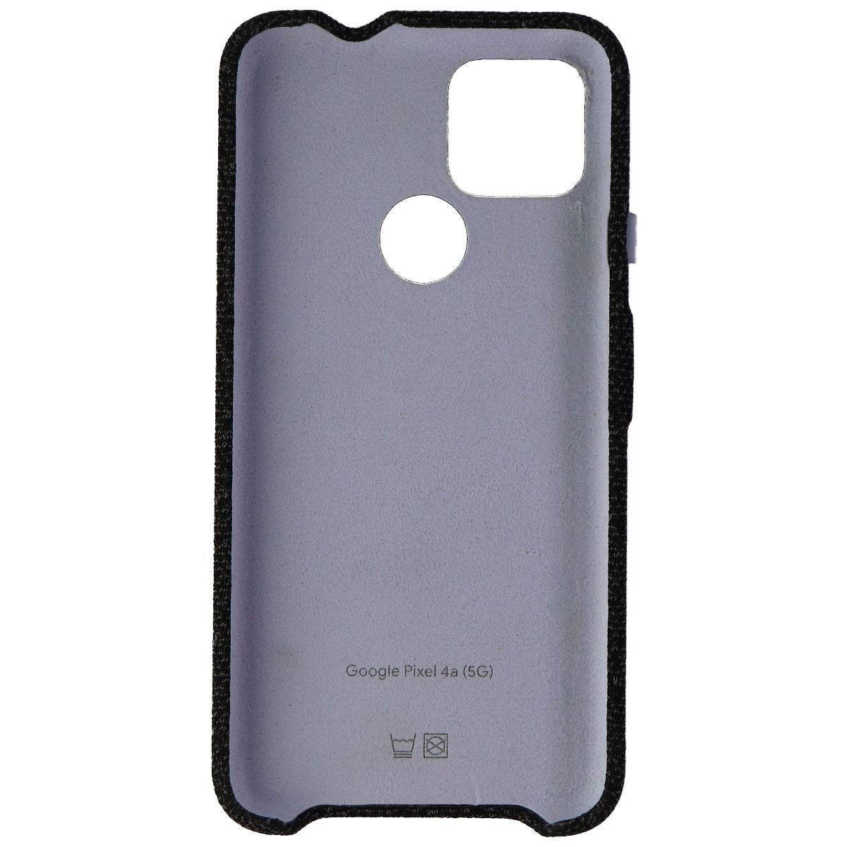 Google Official Fabric Case for Google Pixel 4a 5G - Basically Black Cell Phone - Cases, Covers & Skins Google    - Simple Cell Bulk Wholesale Pricing - USA Seller