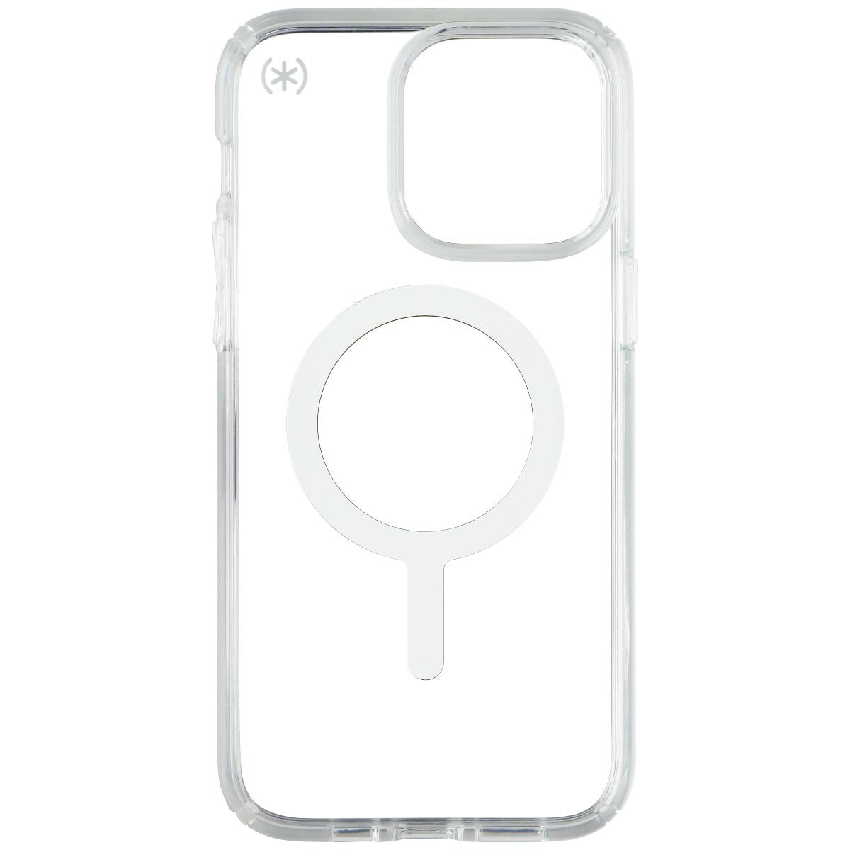 Speck Perfect Clear Case for MagSafe for iPhone 14 Pro Max - Silver/Clear Cell Phone - Cases, Covers & Skins Speck - Simple Cell Bulk Wholesale Pricing - USA Seller