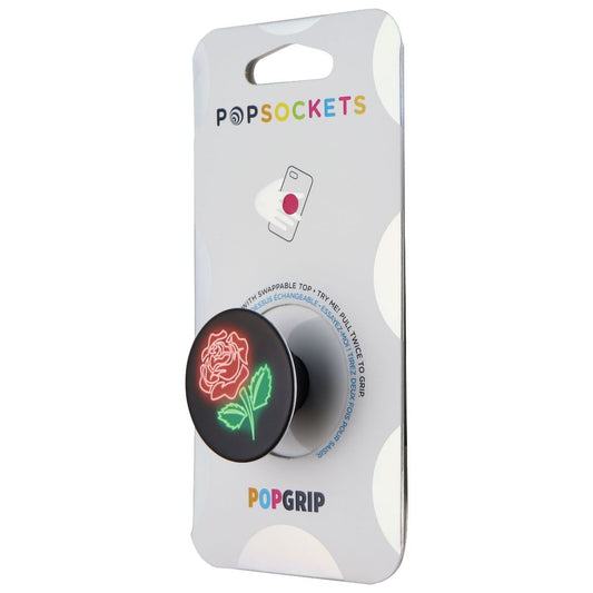 PopSockets: PopGrip Stand and Grip with a Swappable Top - Neon Rose Cell Phone - Mounts & Holders PopSockets    - Simple Cell Bulk Wholesale Pricing - USA Seller