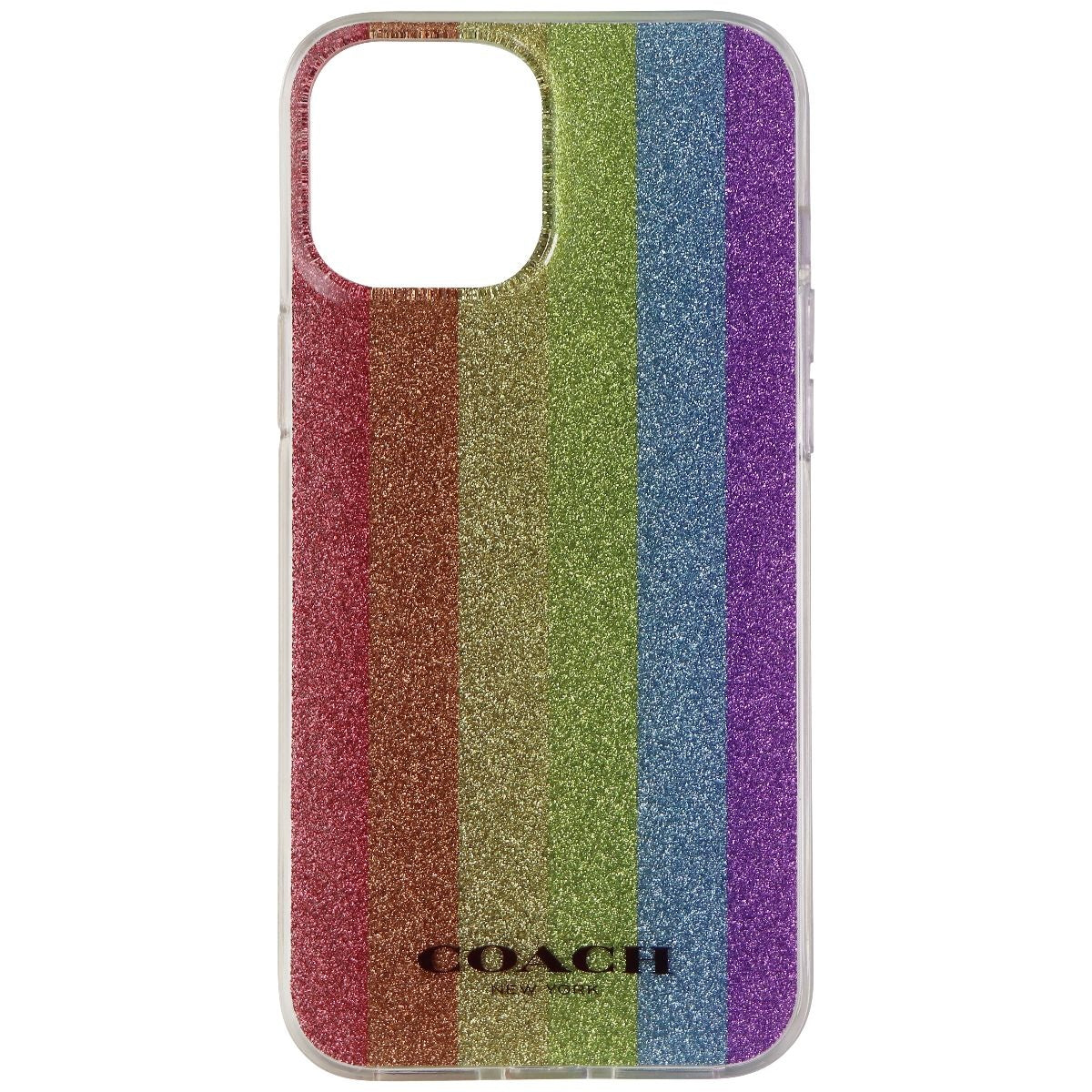 Coach Protective Pride Case for iPhone 12 Pro Max - Bright Glitter Americana Cell Phone - Cases, Covers & Skins Coach    - Simple Cell Bulk Wholesale Pricing - USA Seller
