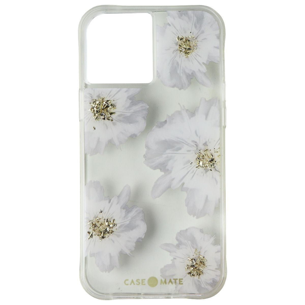 Case-Mate Karat Case for iPhone 12 Pro Max (5G) - Gold Foil Accents/Clear