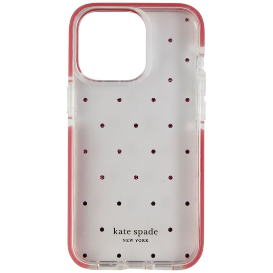 Kate Spade Hardshell Case for iPhone 13 Pro - Pin Dot Ombre Pink/Clear Cell Phone - Cases, Covers & Skins Kate Spade    - Simple Cell Bulk Wholesale Pricing - USA Seller