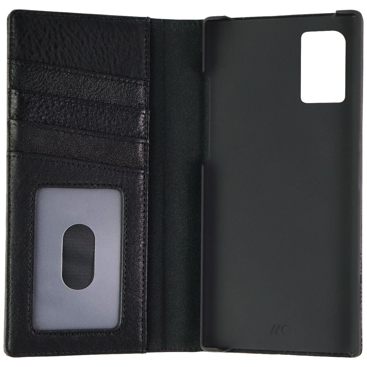 Case-Mate Genuine Leather Wallet Folio Case for Galaxy (Note10+) - Black Cell Phone - Cases, Covers & Skins Case-Mate - Simple Cell Bulk Wholesale Pricing - USA Seller