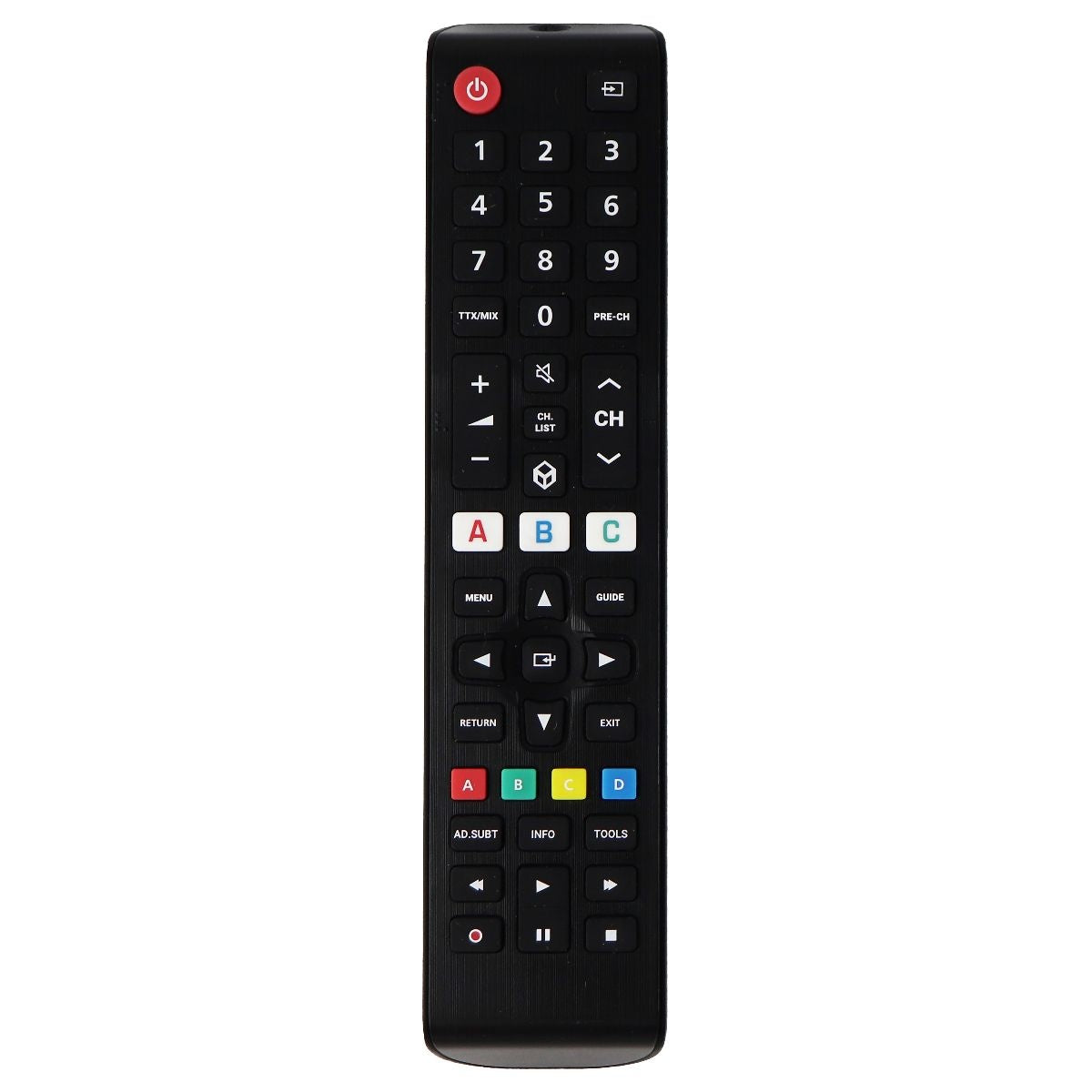 Insignia Original (NS-RMTSAM21) Remote Control for Select Insignia TVs - Black TV, Video & Audio Accessories - Remote Controls Insignia - Simple Cell Bulk Wholesale Pricing - USA Seller