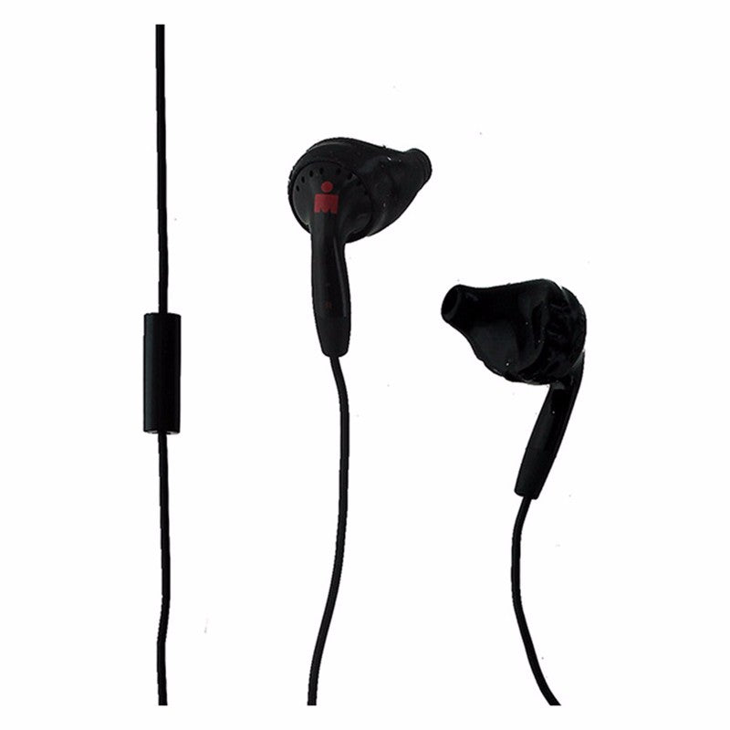 Yurbuds Ironman Inspire Earphones with 1 Button Mic Black Portable Audio - Headphones yurbuds - Simple Cell Bulk Wholesale Pricing - USA Seller