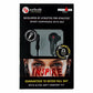 Yurbuds Ironman Inspire Earphones with 1 Button Mic Black Portable Audio - Headphones yurbuds - Simple Cell Bulk Wholesale Pricing - USA Seller