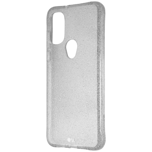 Case-Mate Sheer Crystal Series Hard Case for Moto G Power (2022) - Clear/Glitter Cell Phone - Cases, Covers & Skins Case-Mate    - Simple Cell Bulk Wholesale Pricing - USA Seller