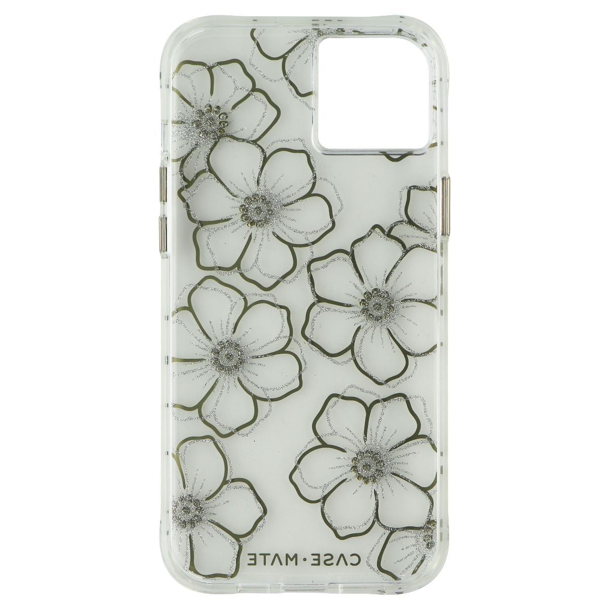 Case-Mate Tough Clear Series Hard Case for iPhone 14 Plus - Floral Gems Cell Phone - Cases, Covers & Skins Case-Mate    - Simple Cell Bulk Wholesale Pricing - USA Seller