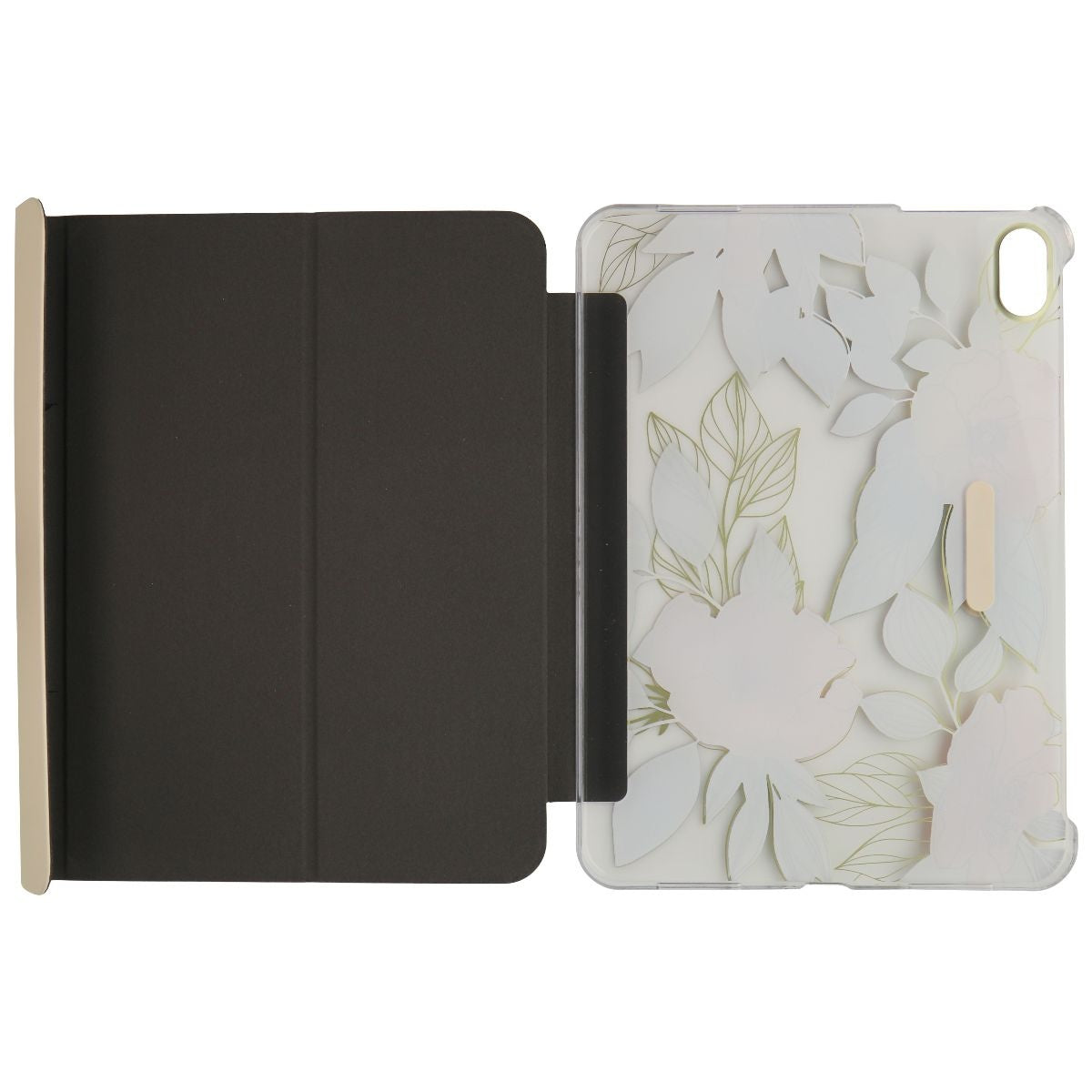 Elizabeth James Stand Folio Case for Apple iPad (10th Gen) - Blooms in Bordeaux iPad/Tablet Accessories - Cases, Covers, Keyboard Folios Elizabeth James - Simple Cell Bulk Wholesale Pricing - USA Seller