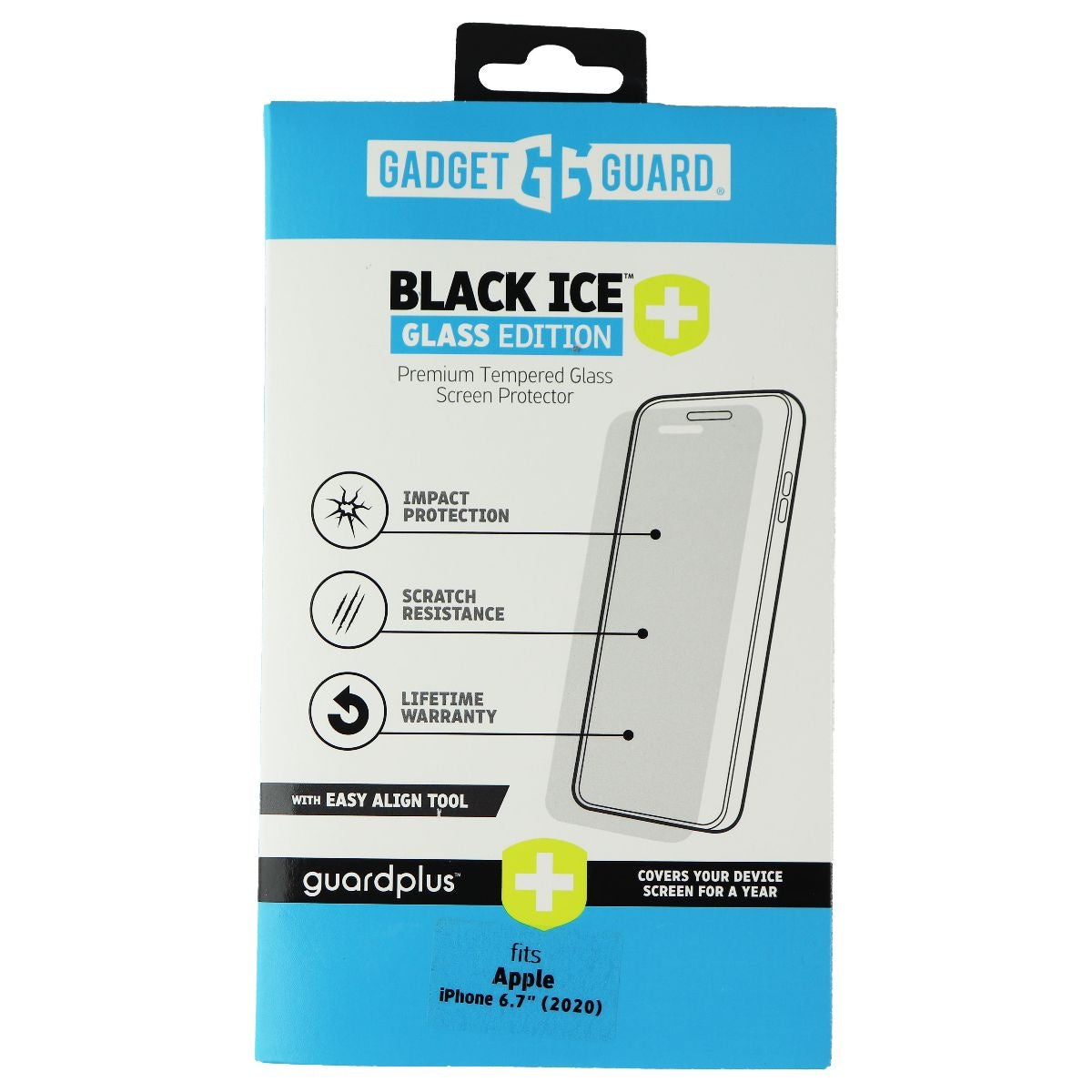 Gadget Guard Black Ice+ (Plus) Glass Edition for Apple iPhone 12 Pro M ...