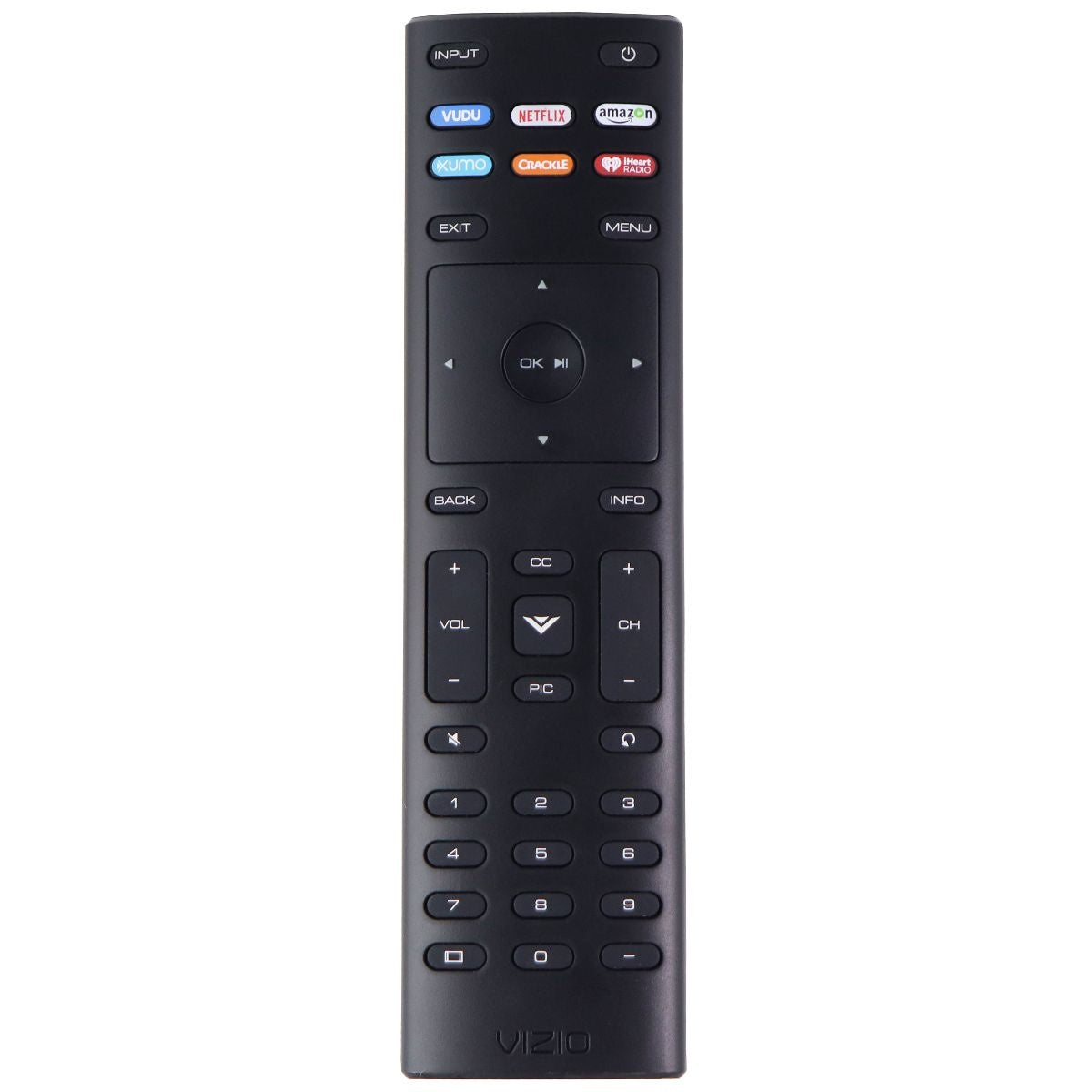Vizio Remote Control (XRT136) for Select Vizio TVs - Black – Simple ...