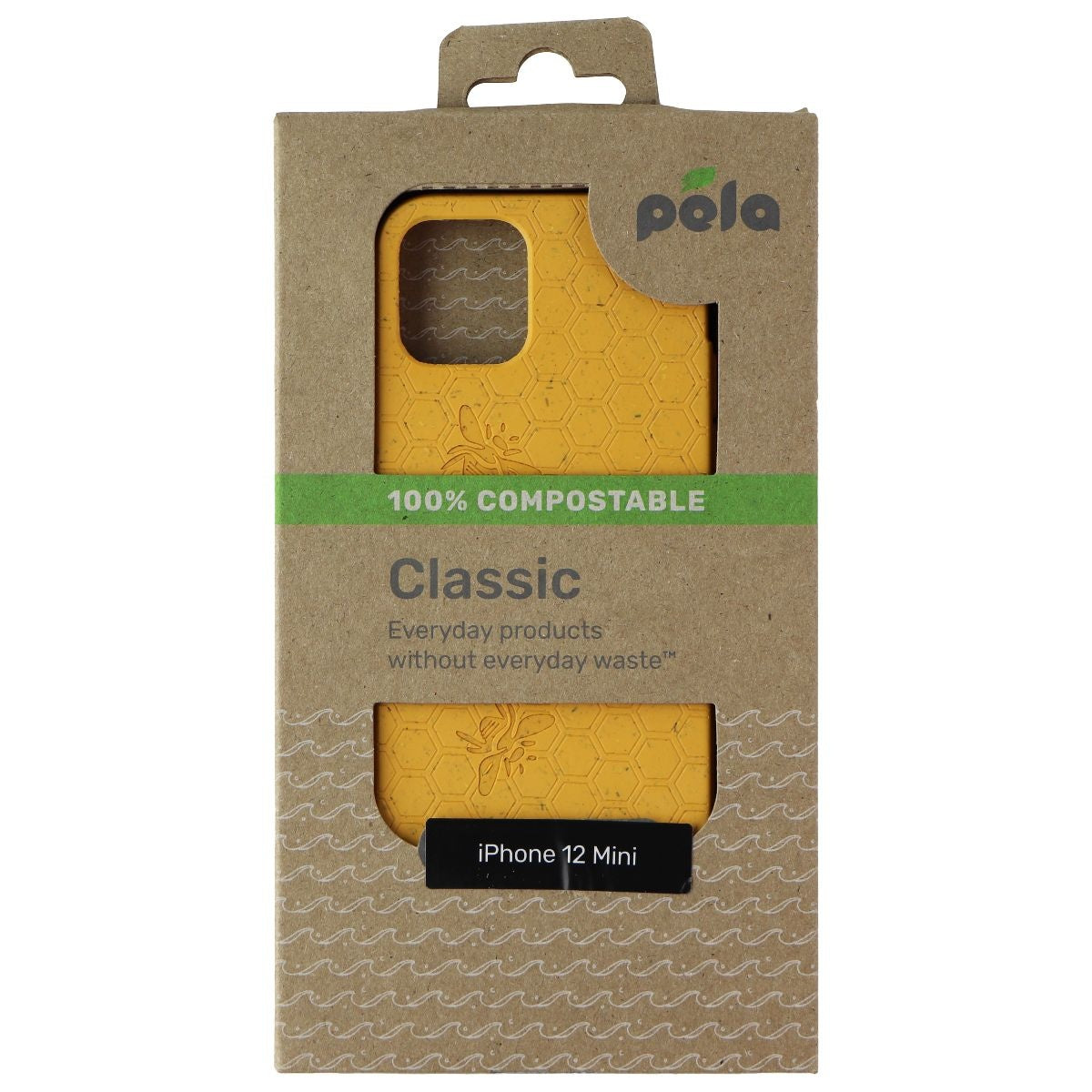Pela Classic Series Flexible Case for Apple iPhone 12 mini & 11 mini - Yellow Cell Phone - Cases, Covers & Skins Pela - Simple Cell Bulk Wholesale Pricing - USA Seller