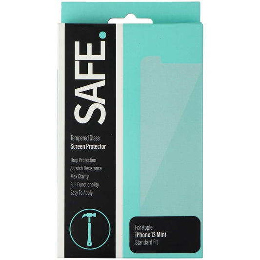 SAFE. Tempered Glass Screen Protector for Apple iPhone 13 mini - Clear Cell Phone - Screen Protectors SAFE.    - Simple Cell Bulk Wholesale Pricing - USA Seller