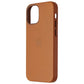 Apple Official Leather Case For Magsafe for Apple iPhone 12 Mini - Saddle Brown
