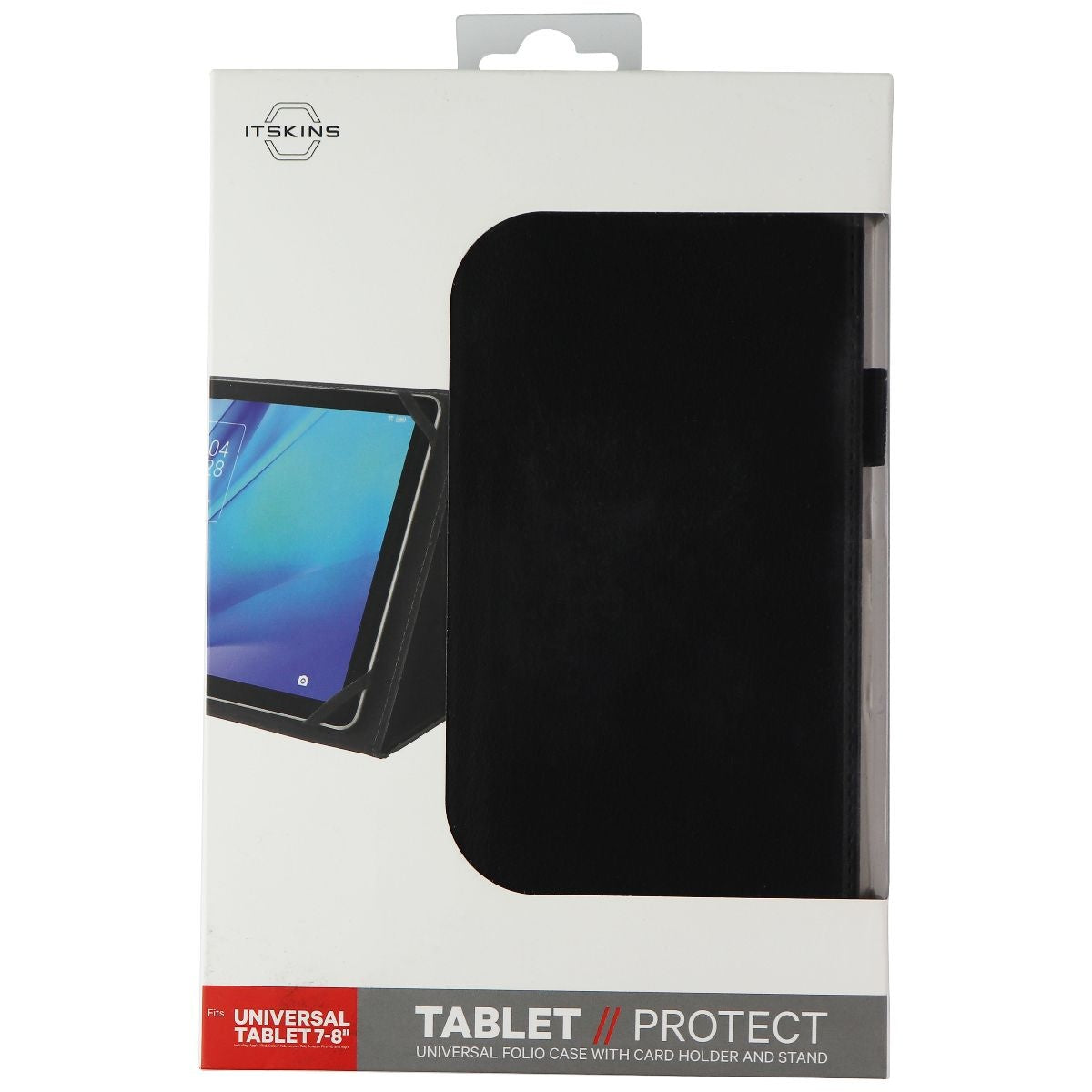 ITSKINS Tablet Protect Series Universal Case for 7-8 inch Tablets - Black iPad/Tablet Accessories - Cases, Covers, Keyboard Folios ITSKINS - Simple Cell Bulk Wholesale Pricing - USA Seller