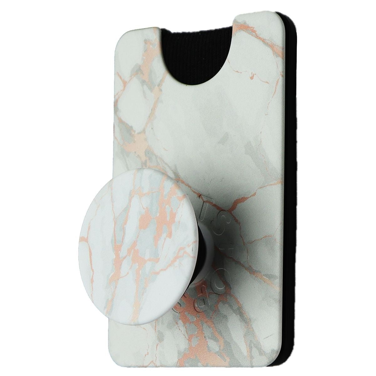 PopSockets PopWallet+ for MagSafe Compatible Devices - Rose Gold Lutz Cell Phone - Mounts & Holders PopSockets - Simple Cell Bulk Wholesale Pricing - USA Seller