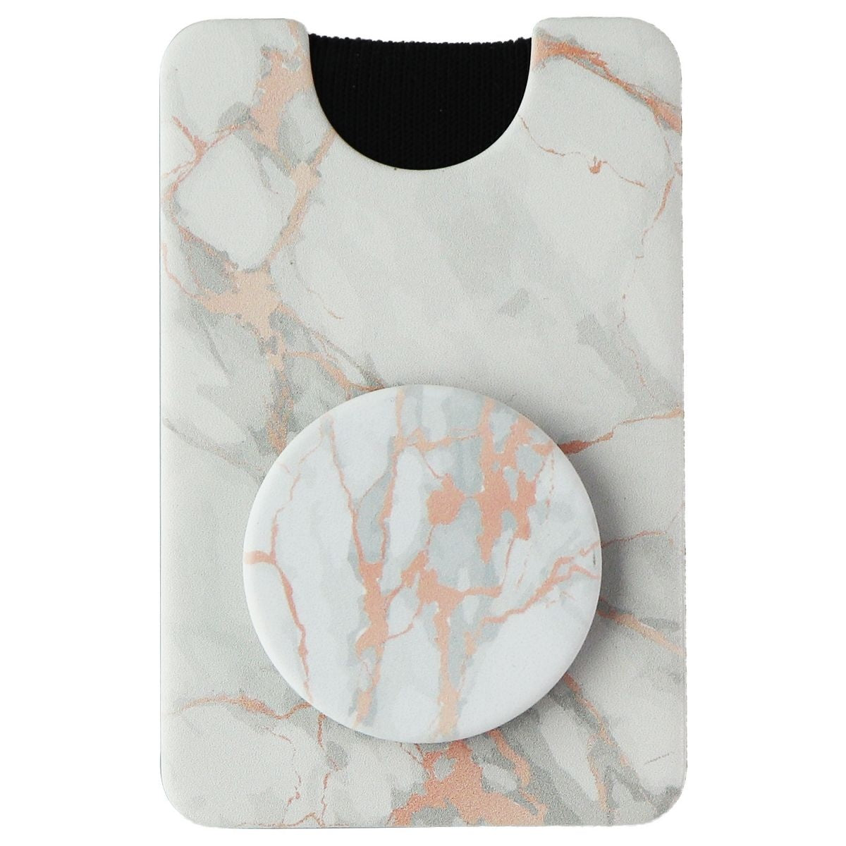 PopSockets PopWallet+ for MagSafe Compatible Devices - Rose Gold Lutz Cell Phone - Mounts & Holders PopSockets - Simple Cell Bulk Wholesale Pricing - USA Seller