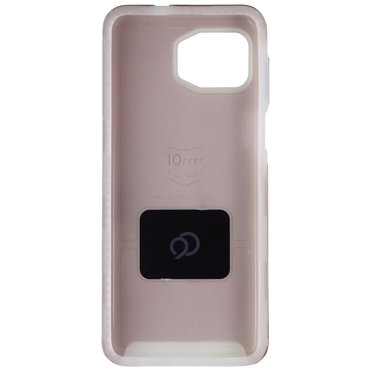 Nimbus9 Cirrus 2 Series Dual Layer Case for Motorola One 5G - Rose Gold/Frost Cell Phone - Cases, Covers & Skins Nimbus9    - Simple Cell Bulk Wholesale Pricing - USA Seller