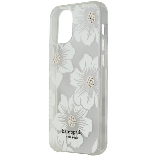 Kate Spade Protective Hardshell Case for Apple iPhone 12 mini - Hollyhock Floral Cell Phone - Cases, Covers & Skins Kate Spade    - Simple Cell Bulk Wholesale Pricing - USA Seller
