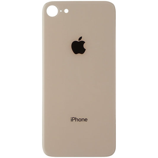 Repair Part - Back Glass Panel for Apple iPhone 8 - Gold with Logo Cell Phone - Replacement Parts & Tools Unbranded    - Simple Cell Bulk Wholesale Pricing - USA Seller