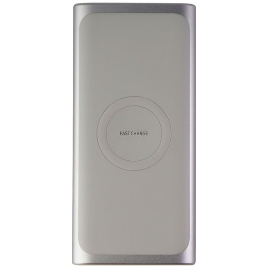 Samsung 2-in-1 10,000mAh Portable Fast Charge Wireless Charger/Power Bank Silver Cell Phone - Chargers & Cradles Samsung - Simple Cell Bulk Wholesale Pricing - USA Seller