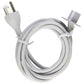 Apple A7 (6-Foot) 3-Prong Power Cable for iMac (Angled Connector) - Off White Computer/Network - Power Cables & Connectors Apple - Simple Cell Bulk Wholesale Pricing - USA Seller
