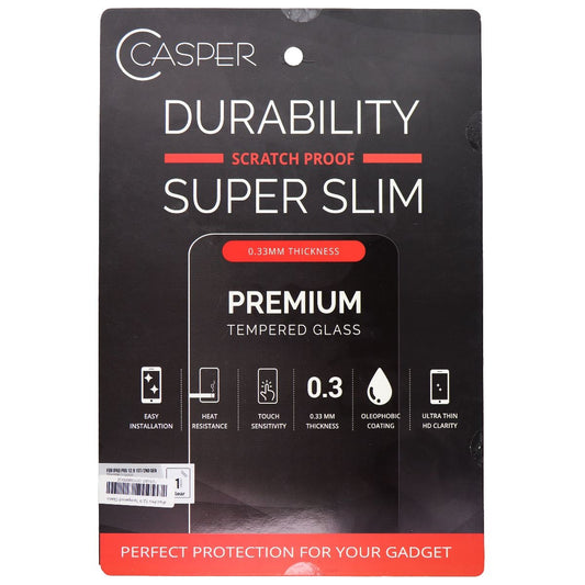 Casper Durability 0.33mm Slim Tempered Glass for iPad Pro 12.9 (2nd/1st Gen) iPad/Tablet Accessories - Screen Protectors Casper    - Simple Cell Bulk Wholesale Pricing - USA Seller