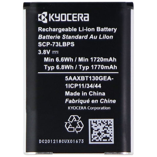 Kyocera 3.8V Rechargeable 1720mAh Battery - Black (SCP-73LBPS) Cell Phone - Batteries Kyocera - Simple Cell Bulk Wholesale Pricing - USA Seller