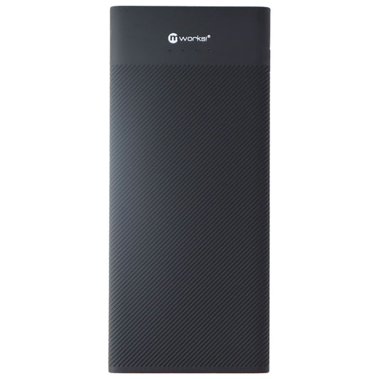 mWorks! mPOWER! 5,000mAh Portable USB and USB-C Power Bank - Black Cell Phone - Chargers & Cradles mWorks! - Simple Cell Bulk Wholesale Pricing - USA Seller