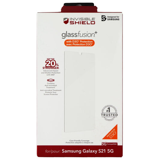 ZAGG InvisibleShield GlassFusion+ Screen Protector for Samsung Galaxy S21 5G Cell Phone - Screen Protectors Zagg    - Simple Cell Bulk Wholesale Pricing - USA Seller