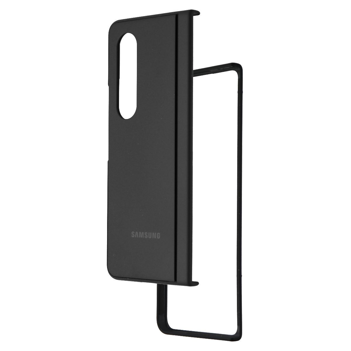 Samsung Official Slim Standing Cover for Galaxy Z Fold4 - Black Cell Phone - Cases, Covers & Skins Samsung - Simple Cell Bulk Wholesale Pricing - USA Seller