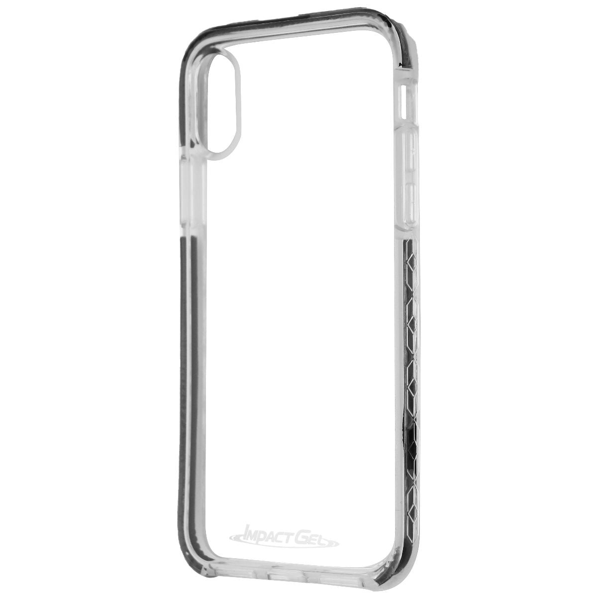 Impact Gel Crusader Lite Series Case for Apple iPhone X - Clear/Black Cell Phone - Cases, Covers & Skins Impact Gel    - Simple Cell Bulk Wholesale Pricing - USA Seller