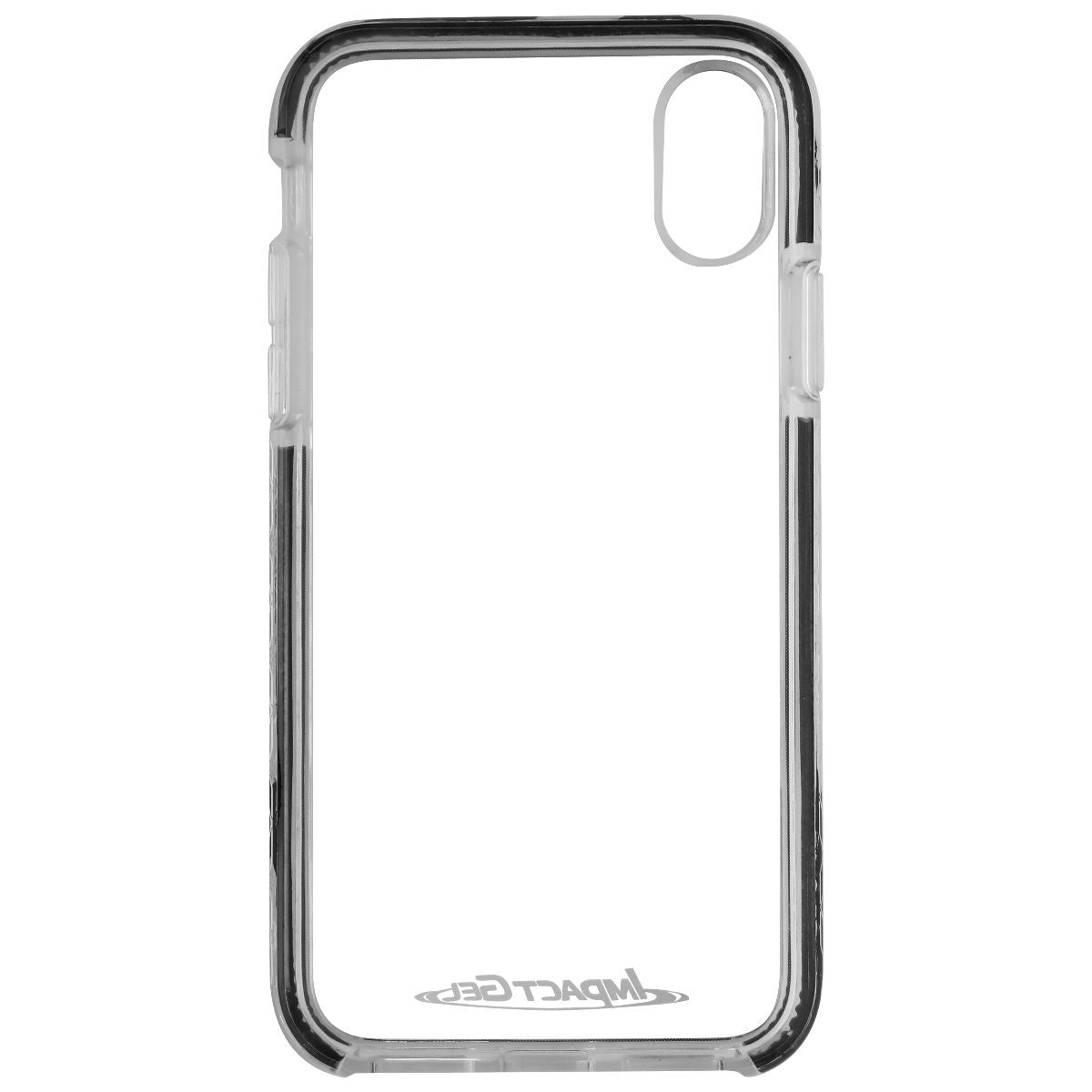 Impact Gel Crusader Lite Series Case for Apple iPhone X - Clear/Black Cell Phone - Cases, Covers & Skins Impact Gel    - Simple Cell Bulk Wholesale Pricing - USA Seller
