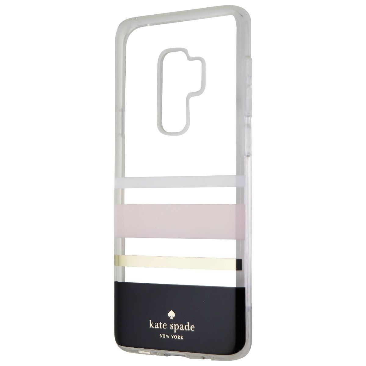Kate Spade Flexible Hardshell Case for Galaxy S9+ (Plus) Charlotte Stripe Black Cell Phone - Cases, Covers & Skins Kate Spade - Simple Cell Bulk Wholesale Pricing - USA Seller